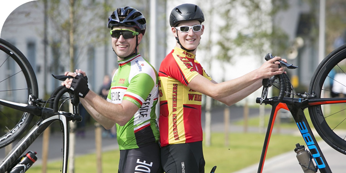 Cyclists enjoy sunshine and raise charity cash