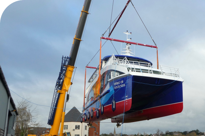 £1.5m state-of-the-art catamaran set to sail north for Spring tourist launch