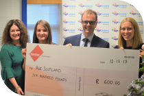 Xeretec raises over £8000 for Charities in 2017