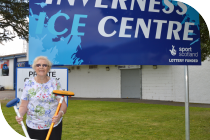 Inverness Ice Centre secured life saving equipment