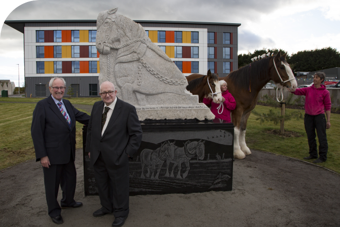 Unique granite heritage sculpture unveiled